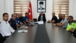 Kadirli’de Asayiş Toplantısı Kaymakam Dolu Başkanlığında Yapıldı