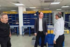 Kaymakam Erdinç Dolu’dan PTT Müdürlüğü’ne Ziyaret