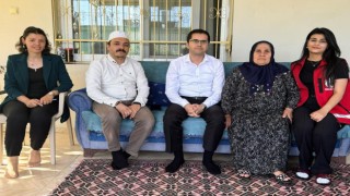 Kaymakam Yunus Emre Şahin'den İlk Ziyaret Şehit Ailesine