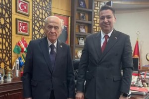 OKÜ Rektörü Uzun’dan MHP Lideri Bahçeli’ye Nezaket Ziyareti