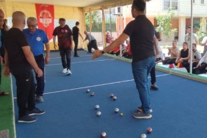 Osmaniye’de Babalar Gününe özel bocce turnuvası sona erdi
