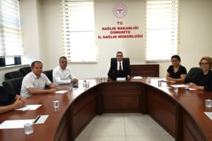 Osmaniye’de Sağlık Hizmetleri Başkanlığı Çalışmaları Masaya Yatırıldı