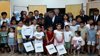 Osmaniye’de yetim ve öksüz çocuklar için karne şenliği düzenlendi