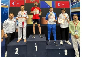Osmaniyeli Yunus Balkan Şampiyonası’nda Gümüş Madalya Kazandı