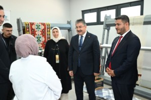 Vali Erdinç Yılmaz'dan Türkiye'de Bir İlk Olan Merkeze Ziyaret