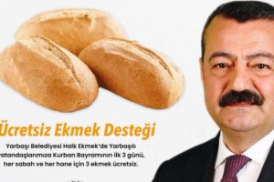 Yarbaşı Belediyesi’nden Bayramda Ücretsiz Ekmek ve Ulaşım