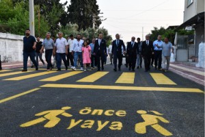 Yenilenen 14069 Sokak Görkemli Törenle Açıldı