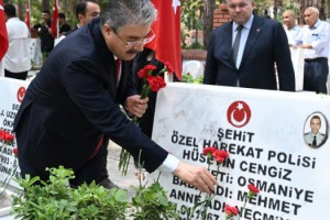 15 Temmuz Şehitleri Osmaniye'de Dualarla Anıldı