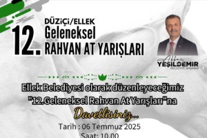 Ellek’te Geleneksel Rahvan At Yarışları 6 Temmuz’da Başlıyor