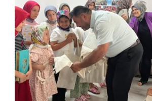 Kadirli’de Kur’an Kursu Öğrencilerine Ödül Sürprizi