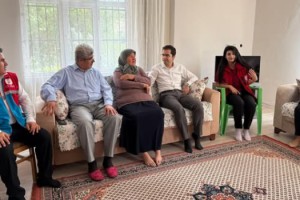 Kaymakam Şahin’den Şehit Annesine ve Gaziye Anlamlı Ziyaret