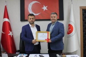 Kur’an Kurslarına Destek Veren Derneklere Teşekkür Belgesi