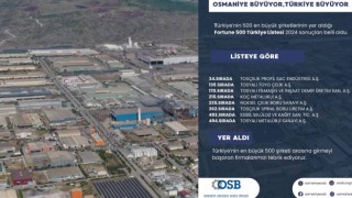 Osmaniye OSB’den 8 Firma, Fortune 500 Türkiye Listesine Girdi