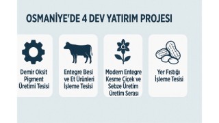 Osmaniye’de 4 Dev Yatırım Projesi İçin Düğmeye Basıldı