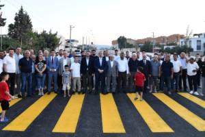 Osmaniye’de Ray Caddesi Asfaltlanarak Hizmete Açıldı
