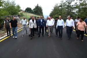 Osmaniye’de Yayla Grup Yolu Asfaltlandı