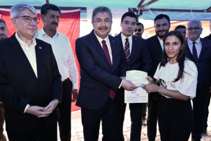 Sumbas Alibeyli Köyü’nde 27 Deprem Konutu Teslim Edildi