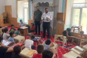 Toprakkale Müftüsü Sağlam'dan Yaz Kur’an Kurslarına Ziyaret