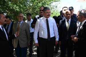 Vali Yılmaz’dan Karacaören’de yangın sonrası inceleme