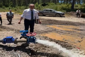Zorkun Yaylası'na Su Müjdesi: Şebeke Hizmete Girdi
