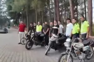 Emniyet Müdürü Sarıbuva motosiklet tutkunlarıyla buluştu
