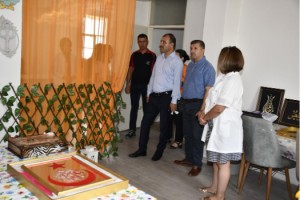 Kaymakam Dolu’dan Aile Destek Merkezi Ziyareti