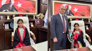 Küçük İkra, Cumhuriyet Başsavcısı olma hayalini yaşadı