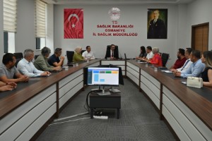 Osmaniye’de hastanelerde temizlikte karekod dönemi