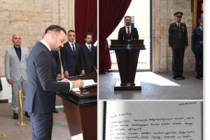 Osmaniyespor FK Yönetimi Anıtkabir’de Atatürk’ü Andı