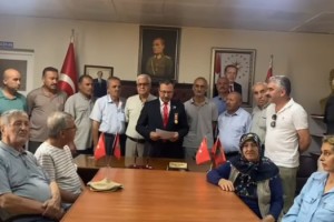 Şehit aileleri ve gazilerden "Terörsüz Türkiye" sürecine destek