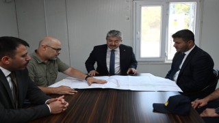 Vali Yılmaz Kalecik-Hasanbeyli Yol Çalışmalarını İnceledi