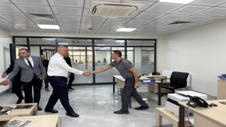 Başkan İba Haftaya Personelle Selamlaşarak Başladı