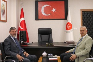 Hatay İl Müftüsü Topçu’dan Osmaniye Müftüsü’ne ziyaret