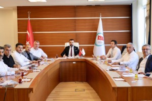 İlçe belediye başkanları çevre toplantısında buluştu