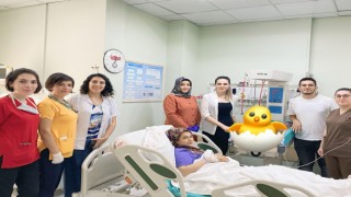 Kadirli Devlet Hastanesi’nde ikiz bebek sevinci