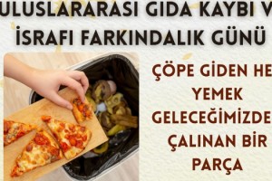 Osmaniye Tarım Müdürlüğü’nden Gıda İsrafı Uyarısı