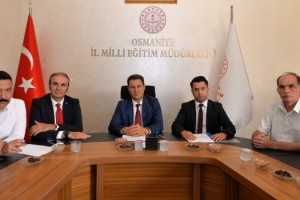 Osmaniye’de eğitim müfettişleri yeni dönem için toplandı