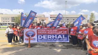 Osmaniye’de öğretmenler norm fazlası atamaları protesto etti