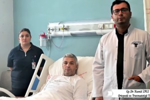 Osmaniye’de ortopedi cerrahisinde yeni dönem: ilk ameliyat