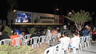 Osmaniye'de Türkiye-Yunanistan Yarı Finali Dev Ekranda İzlendi