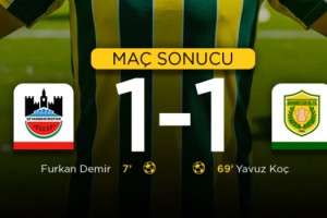 Osmaniyespor, Diyarbekirspor Deplasmanından 1 Puanla Döndü