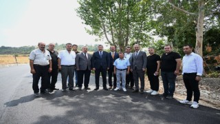 Vali Yılmaz "Köy Yollarının Standartını Yükseltiyoruz"