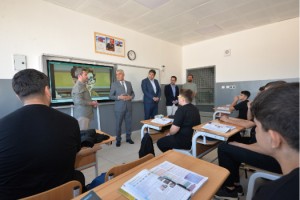 Milli Eğitim Müdürü Albak’tan Yeni Eğitim Kampüsüne Ziyaret