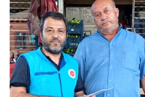 Müftülük personeli Ahilik Haftası’nda esnafla buluştu