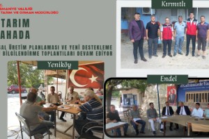 Osmaniye’de Çiftçilere Yeni Destekleme Modeli Anlatıldı