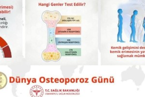 Osmaniye’den Dünya Osteoporoz Günü Mesajı