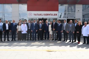 Rektör Aydın’dan Osmaniye Eğitim Hastanesine Ziyaret