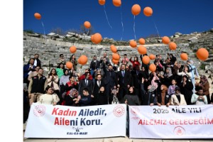 Antik Kentte "Kadına Şiddete Hayır" dediler