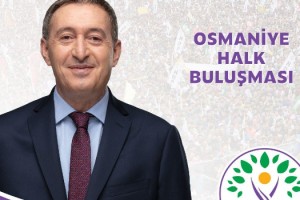 DEM Parti Eş Başkanı Bakırhan, Osmaniye’ye geliyor