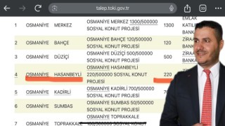 Hasanbeyli’de 220 sosyal konut projesi başlatıldı
